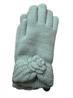 NWT JANICE APPAREL Women’s Mint Green Dressy Gloves Size Small
